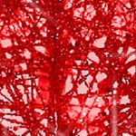 silver/red