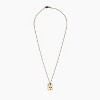 sanctuaire Rectangle Cross Cut Out Necklace 14K Solid Gold - 3 of 3