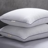 Weatherproof Vintage Microfiber 2pc Bed Pillow - 3 of 4
