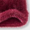 Girls' Wide Cuff Fuzzy Beanie Hat - art class™ - 3 of 3