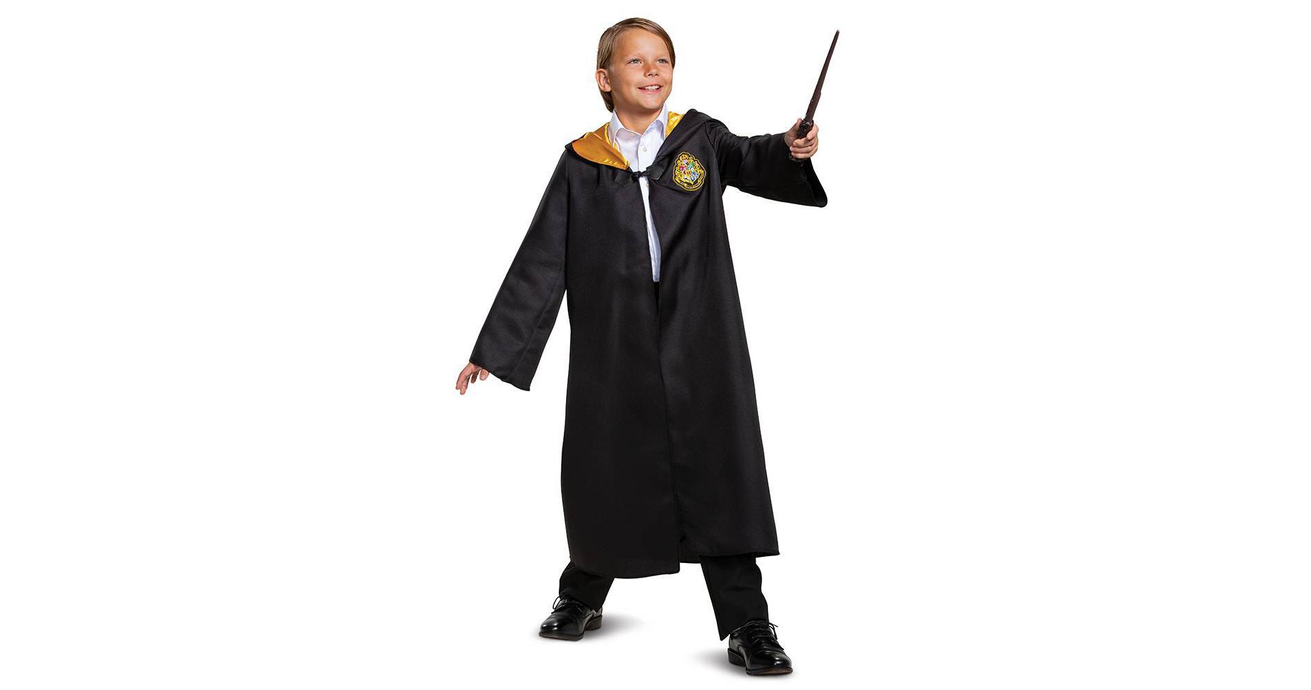 Warner Bros. Harry Potter Kids' Hogwarts Halloween Costume Robe One Size: Wizarding World, Polyester