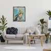 Stupell Industries Jolly Cockatiel Bird Assorted Layered Animal Collage Black Floater Framed Canvas Wall Art - 2 of 4