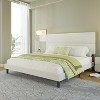 AMERLIFE Upholstered Bed Frame with 47.3" Adjustable Headboard - 4 of 4