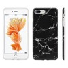 INSTEN TPU Marble Case compatible with Apple iPhone 7 Plus, Black - image 3 of 4