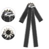 Elerevyo Women's Ribbon Brooches Elegant Bow Neck Tie 1 Pc - image 3 of 4