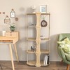 Decorotika,Ayzi Bookshelf Sapphire Oak - 4 of 4