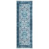 Washable Area Rug Vintage Foldable Thin Rug,Soft Low-Pile Non-Slip Stain Resistant Floor Indoor Outdoor Carpet - 2 of 4