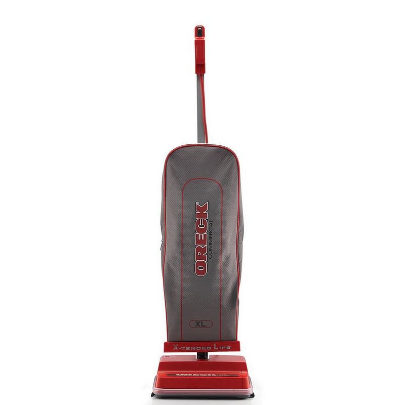 Oreck Commercial - Commercial 12-1/2 in. x 9-1/4 in. x 47-3/4 in. Upright Vacuum - Red/Gray, 1 of 6