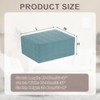 Unique Bargains  Elastic Furniture Protector Stretch Foot Stool Cover for Living Room Bedroom 1 Pc - 2 of 4