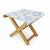 Lane and Lucia Lazy Daisies Folding Stool - Society6 - image 2 of 3