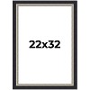 PosterPalooza | Embellished Black Picture Frame - UV Acrylic, Foam Board Backing, Hanging Hardware - 2 of 4