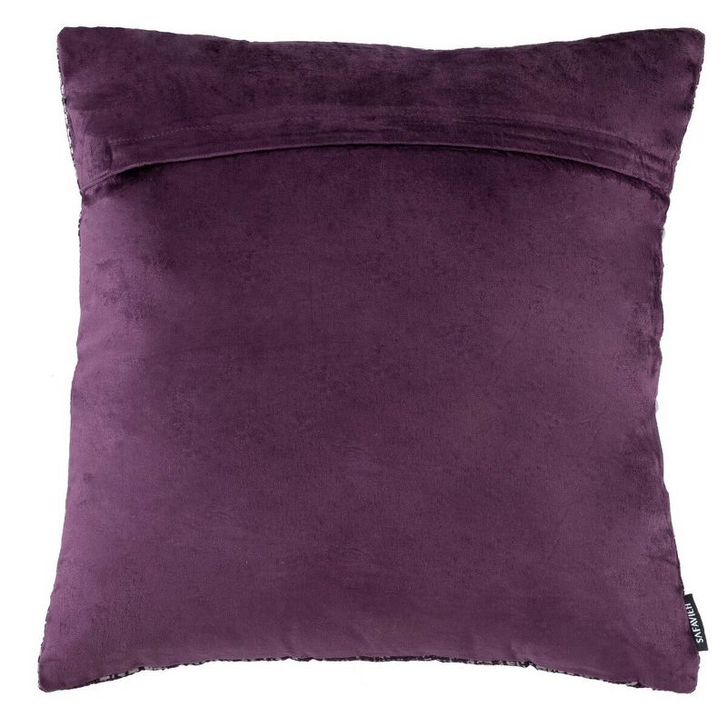 Prenlia Pillow - Purple/Silver - 18" X 18" - Safavieh., 4 of 6