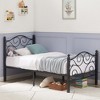 VECELO Bed Frame with Headboard and Footboard - image 2 of 4