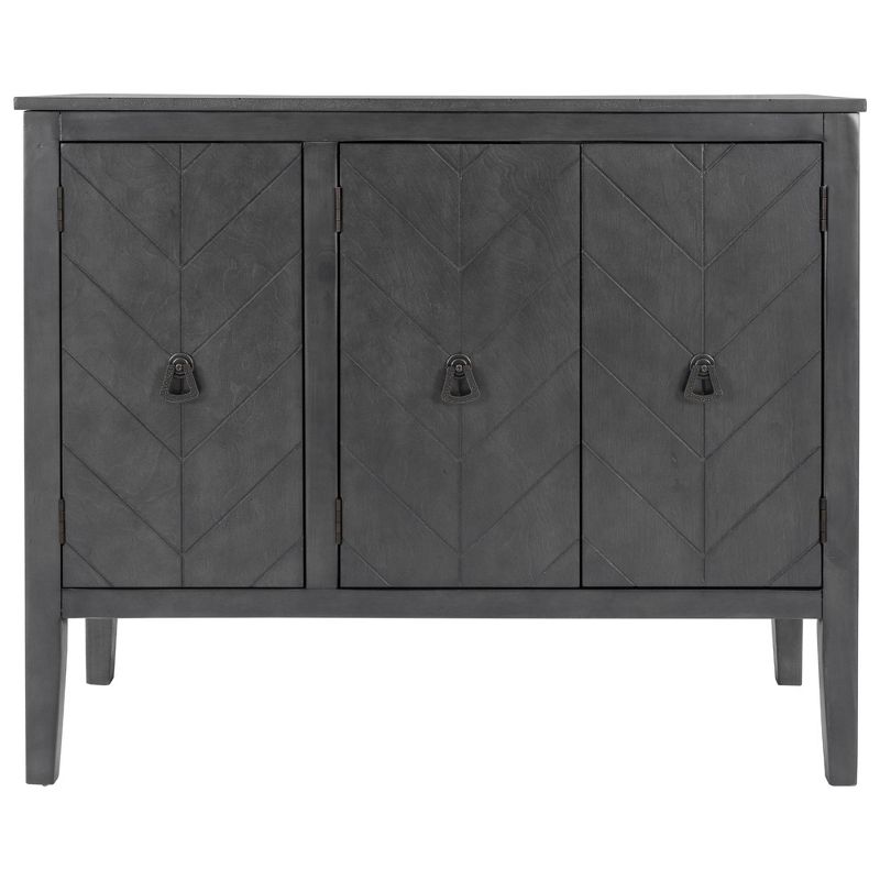 Accent Storage Cabinet with Adjustable Shelf-ModernLuxe, 4 of 15