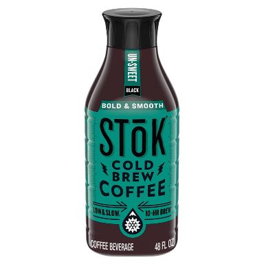 SToK Black Unsweetened Cold Brew Coffee - 48 fl oz