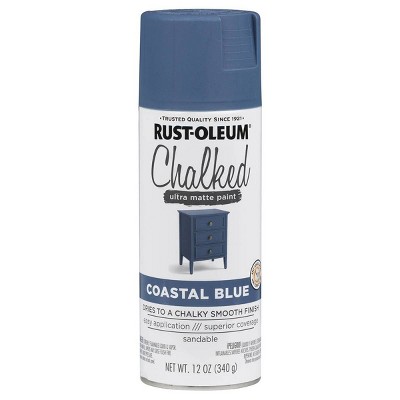 Rust-Oleum 12oz 2X Chalked Coastal Spray Paint Blue