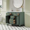 Bella Depot 36'' Bathroom Vanity with Sink,Modern Freestanding Single Bathroom Cabinet with 4 Drawers - 4 of 4