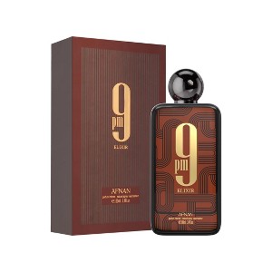Afnan 9 PM Elixir Extrait de Parfum for Men and Women, Intense and Seductive Fragrance, 3.4 Fl Oz - 1 of 4