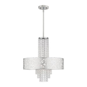 Livex Lighting Allendale 4 - Light Chandelier in  Polished Chrome - 1 of 4