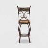 29" Industries Beau Swivel Barstool Black/Gold - Boraam - image 4 of 4