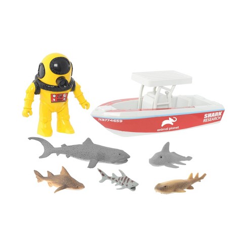 Animal Planet Deep Sea Shark Research Playset for sale online 30 Piece 