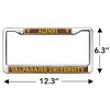 Valparaiso University Alumni Full Size Standard License Plate Metal Frame - 4 of 4