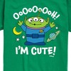 Boys' - Disney - Alien Ooh I'm Cute Short Sleeve Graphic T-Shirt - 2 of 4