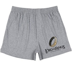 The Lord Of The Rings Men's One Ring Tag-Free Boxers Underwear Boxer Shorts Grey - 1 of 4