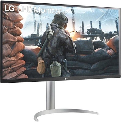 Manufacturer Refurbished LG 32UP550N-W 32" 4K Monitor, White