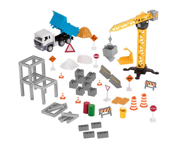 DRIVEN &ndash; Micro Series &ndash; Construction Site Crane Playset (62)