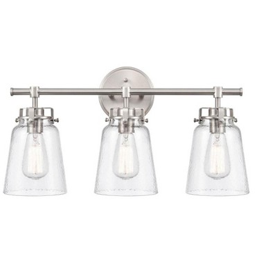 Millennium Lighting Amberose 3 - Light Vanity in  Brushed Nickel