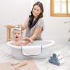 Baby Washcloths, Rayon From Bamboo 6 Pack by Comfy Cubs - 2 of 4