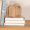 Storied Home Nautical Rope Knot Decorative Cotton Door Stop - 3 of 4