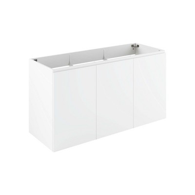 Modway Vitality 48Inch Wall-Mount Bathroom Vanity