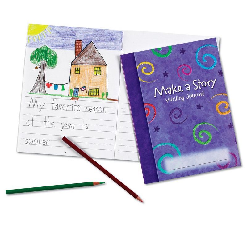 Learning Resources Make-A-Story Journal, Set Of 10, 2 of 5