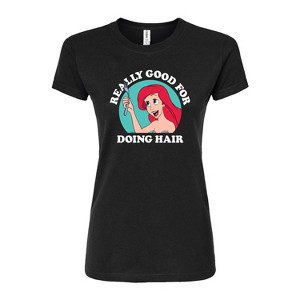 Women's - Disney - Really Good For Doing Hair Fitted Graphic T-Shirt - 1 of 3
