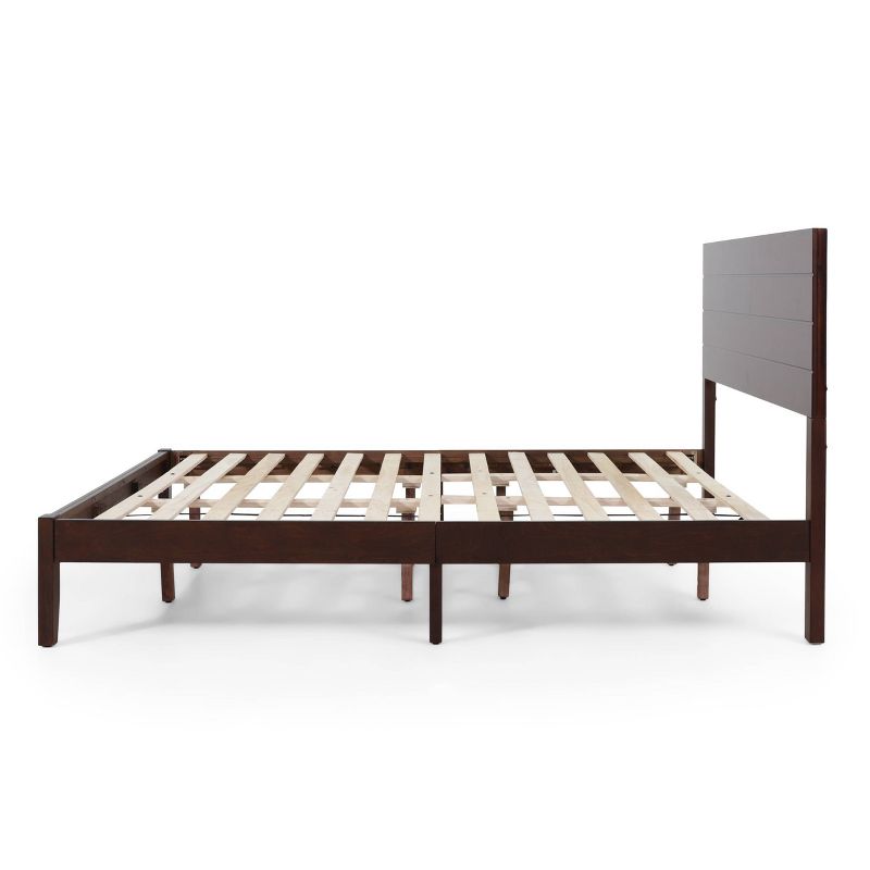 Queen Edgecombe Wooden Low-Profile Platform Bed - Christopher Knight Home, 4 of 8