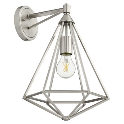 Quorum Lighting Bennett 1-Light Satin Nickel Ceiling Fan