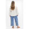 Women's Plus Size Drama Queen Shirt - porcelain | CITY CHIC - 3 of 4