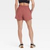 Women's Woven Mid-Rise Shorts 4" - All In Motion™ - 2 of 4
