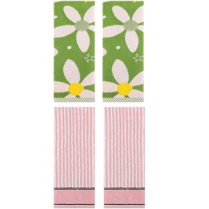 REGALWOVEN 4 Pcs Bathroom Pure Cotton Soft Absorbent Hand Towels 13 x 29 Inch - 1 of 4