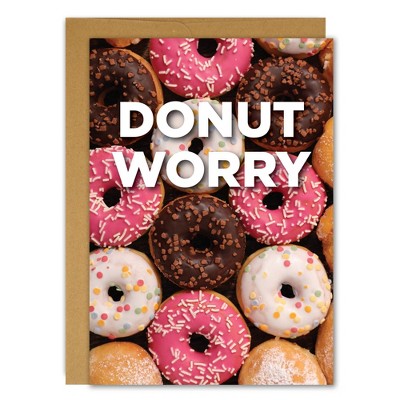 3ct "Donut Worry" Encouragement Cards