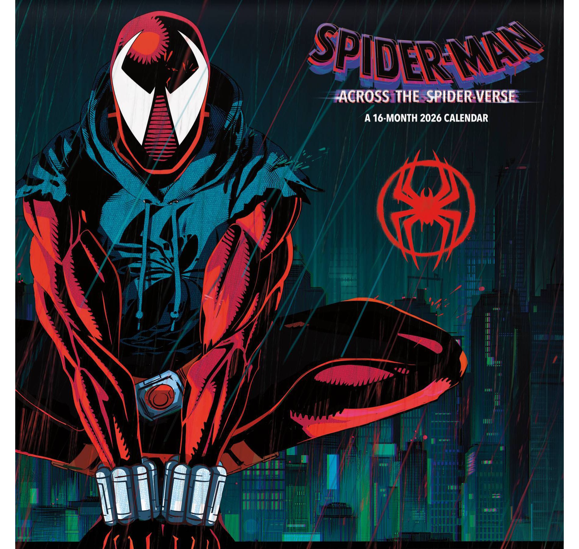 Marvel 2026 Spider-Man Across the Spider Verse 12"x12" Wall Calendar