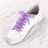 INSPIRE CHIC Sneakers Flat Snow Yarn Wide Transparent Shoe Laces 1" Width 2 Pairs - 2 of 4