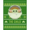 Men's Star Wars The Mandalorian The Child Ugly Christmas Frog Sweatshirt - 2 of 4