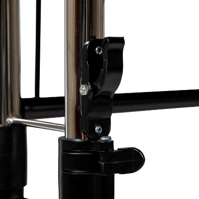 Modern Black 39.3" Adjustable Height Steel Sit/Stand Desk