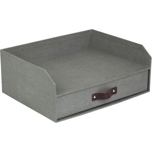 Bigso Walter Letter Tray for A4 or Letter Size Documents - Paper Tray Organizer for Desk with Storage Drawer and Rubber Feet - 1 of 4