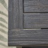 Maggift  Patio Accent Chairs, Outdoor Bench, Can Be Used As Side Table, Suitable For Lawn, Garden And Porch, Gray, 60" * 15" *18" - 4 of 4