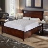 Hotel Laundry Queen Triple Protection Waterproof Mattress Pad: Shrink-Resistant, Machine Washable, Fits 20" Depth - 3 of 3