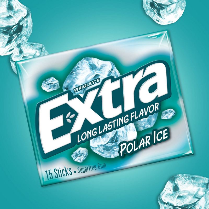 Extra Polar Ice Sugar-Free Gum Multipack - 15 sticks/3pk, 4 of 12